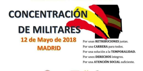 Statement of EUROMIL in Support of the Demonstration Organised by Spanish Military Associations on 12 May 2018
