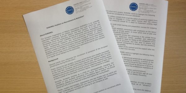 EUROMIL Position Paper on Recruitment and Retention