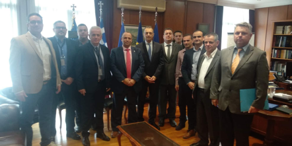PFEARFU Met Greek Deputy Minister of National Defence