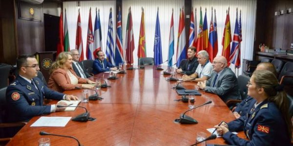 The President of EUROMIL meets the Minister of Defence of North Macedonia