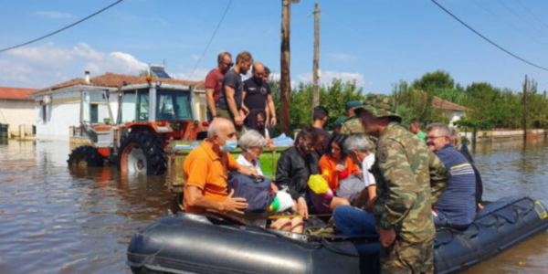 Heavy Floodings in Greece - contribution of the Armed Forces